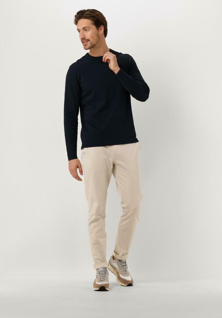 Donkerblauwe PROFUOMO T-shirt T-SHIRT LONG SLEEVE - large