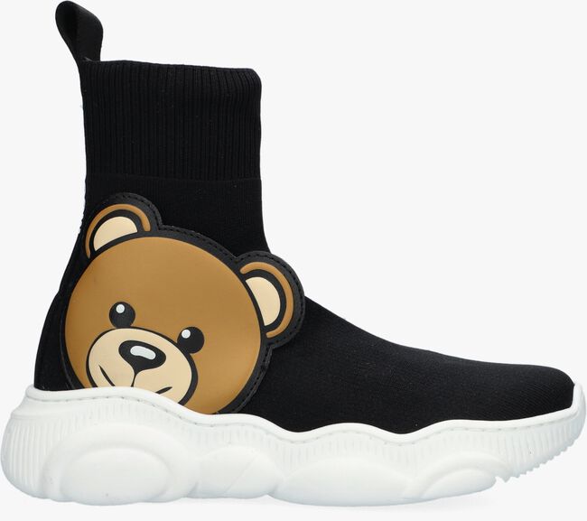 Zwarte MOSCHINO Hoge sneaker SOCK SNEAKER TEDDY BEAR - large