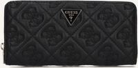 Zwarte GUESS Portemonnee ADELASIA SLG LARGE ZIP AROUND Zwarte GUESS Portemonnee ADELASIA SLG LARGE ZIP AROUND - medium