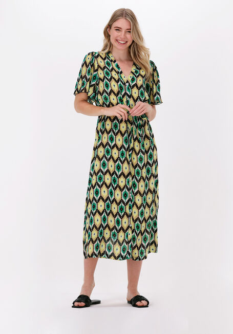 Multi SUMMUM Midi jurk DRESS IKAT PRINT - large