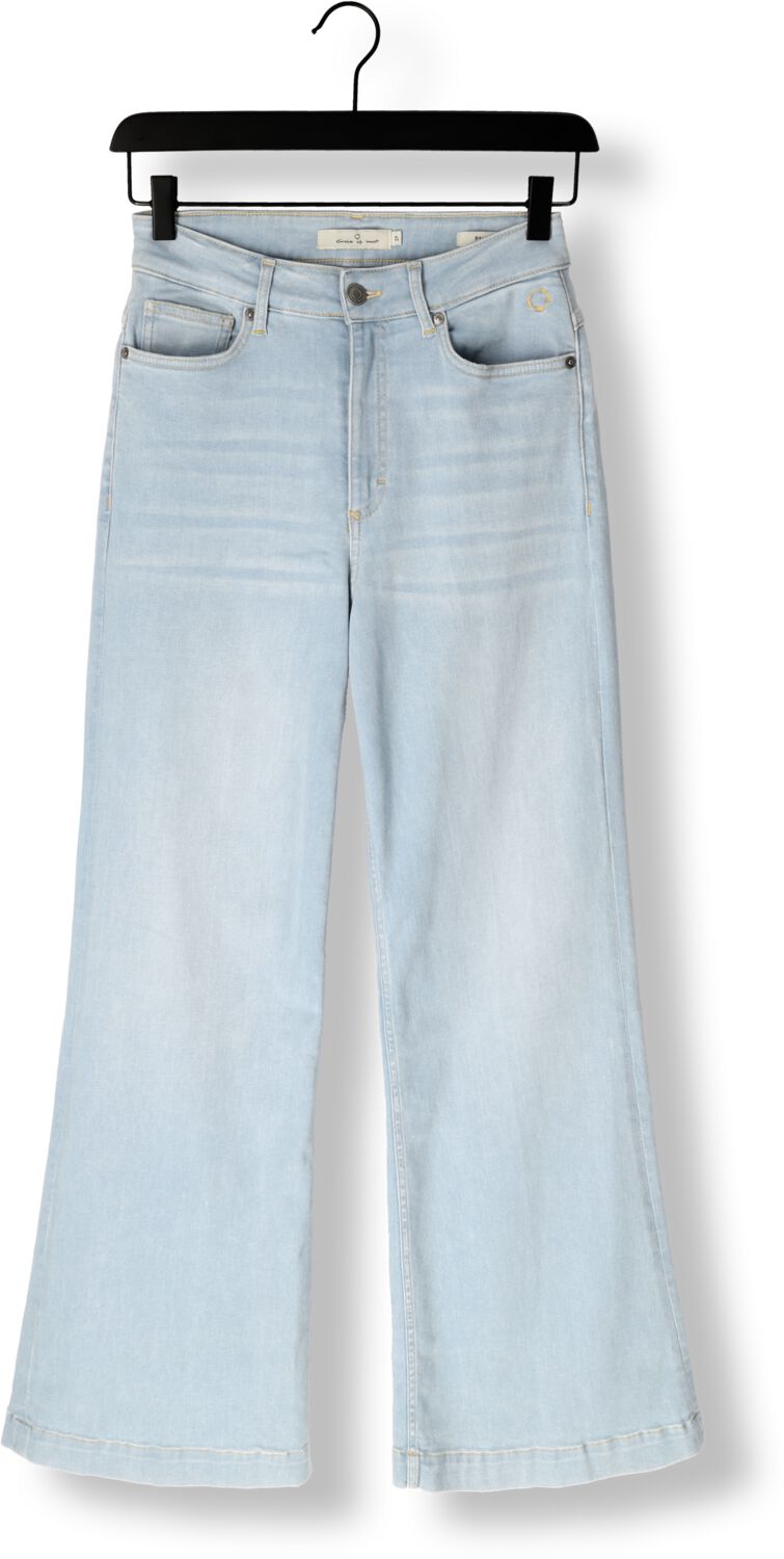 CIRCLE OF TRUST Dames Jeans Palmer Wide Leg Dnm Lichtblauw