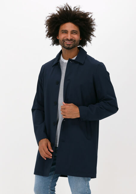 Blauwe SELECTED MEN Mantel SLHALTIN CAR COAT B - large