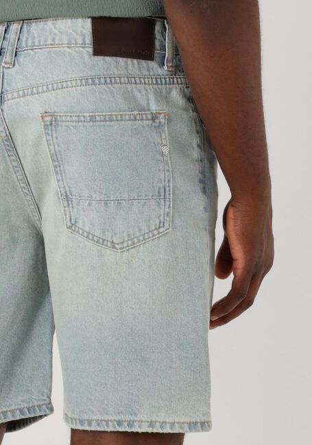 Lichtblauwe PURE PATH Shorts THE OWEN REGULAR FIT DENIM SHORTS - large