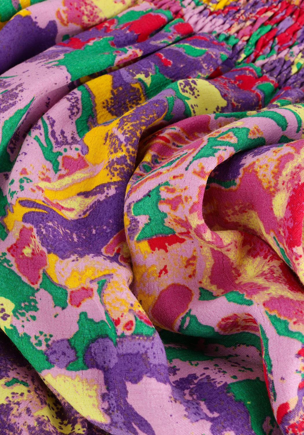 Multi ALIX THE LABEL Mini jurk WOVEN FLOWER FAKE WRAP DRESS - large