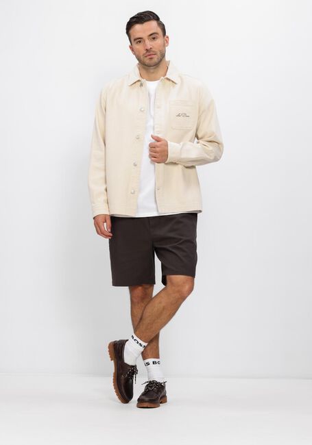 Witte LES DEUX T-shirt BEN GLOBE T-SHIRT - large