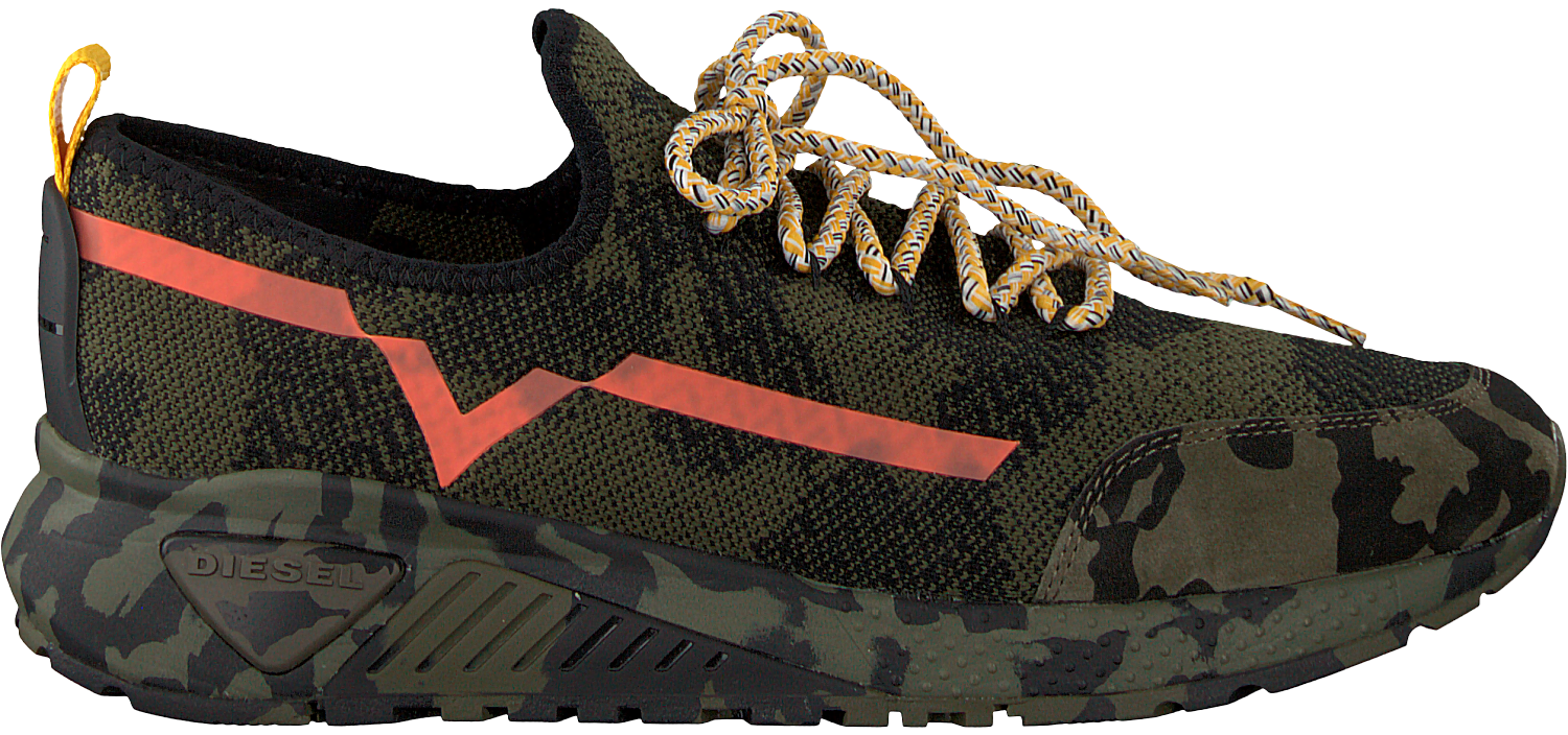 Black DIESEL Sneakers D-VELOWS MID LACE | Omoda