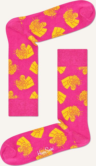 Zwarte HAPPY SOCKS Sokken MOUNTAIN LION Zwarte HAPPY SOCKS Sokken MOUNTAIN LION - large