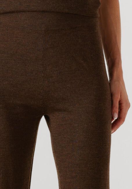 Bruine MSCH COPENHAGEN Wijde broek MSCHNEMA AVALINA PANTS - large