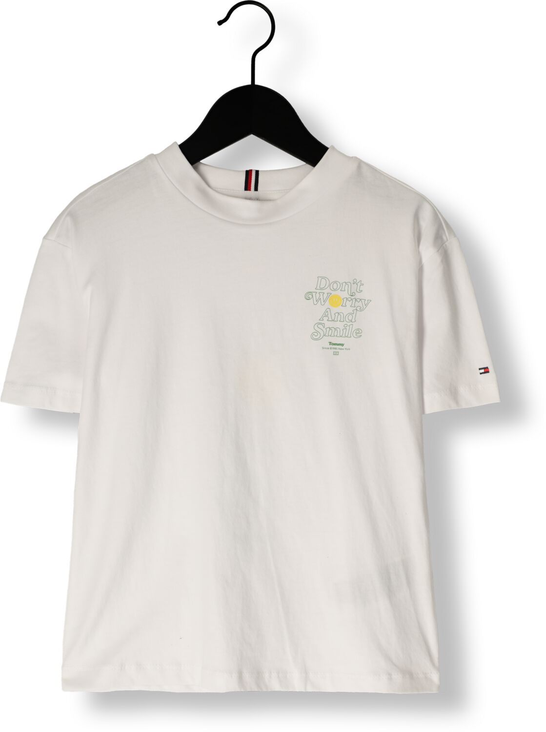 TOMMY HILFIGER Jongens Polo's & T-shirts Fun Graphic Tee Ss Wit