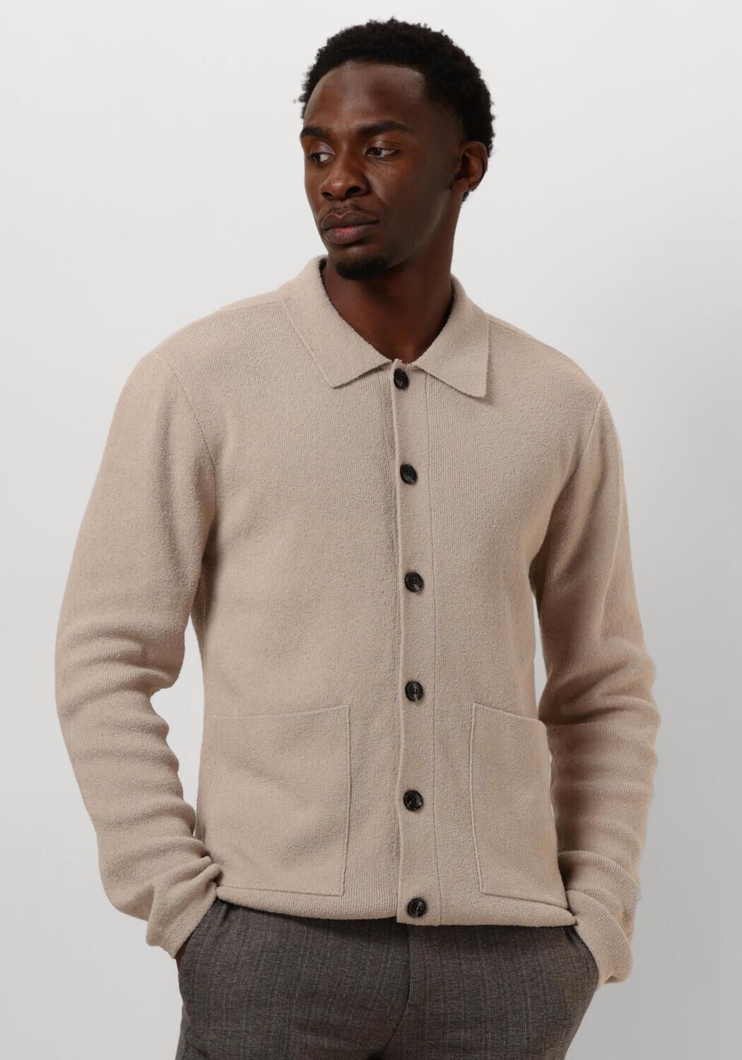Saint Steve Heren Truien Vesten Remco Beige Heren