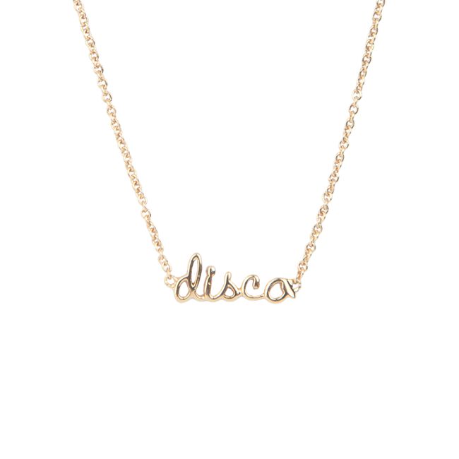Goudkleurig ATLITW STUDIO Kettingen URBAN NECKLACE DISCO Goudkleurig ATLITW STUDIO Kettingen URBAN NECKLACE DISCO - large