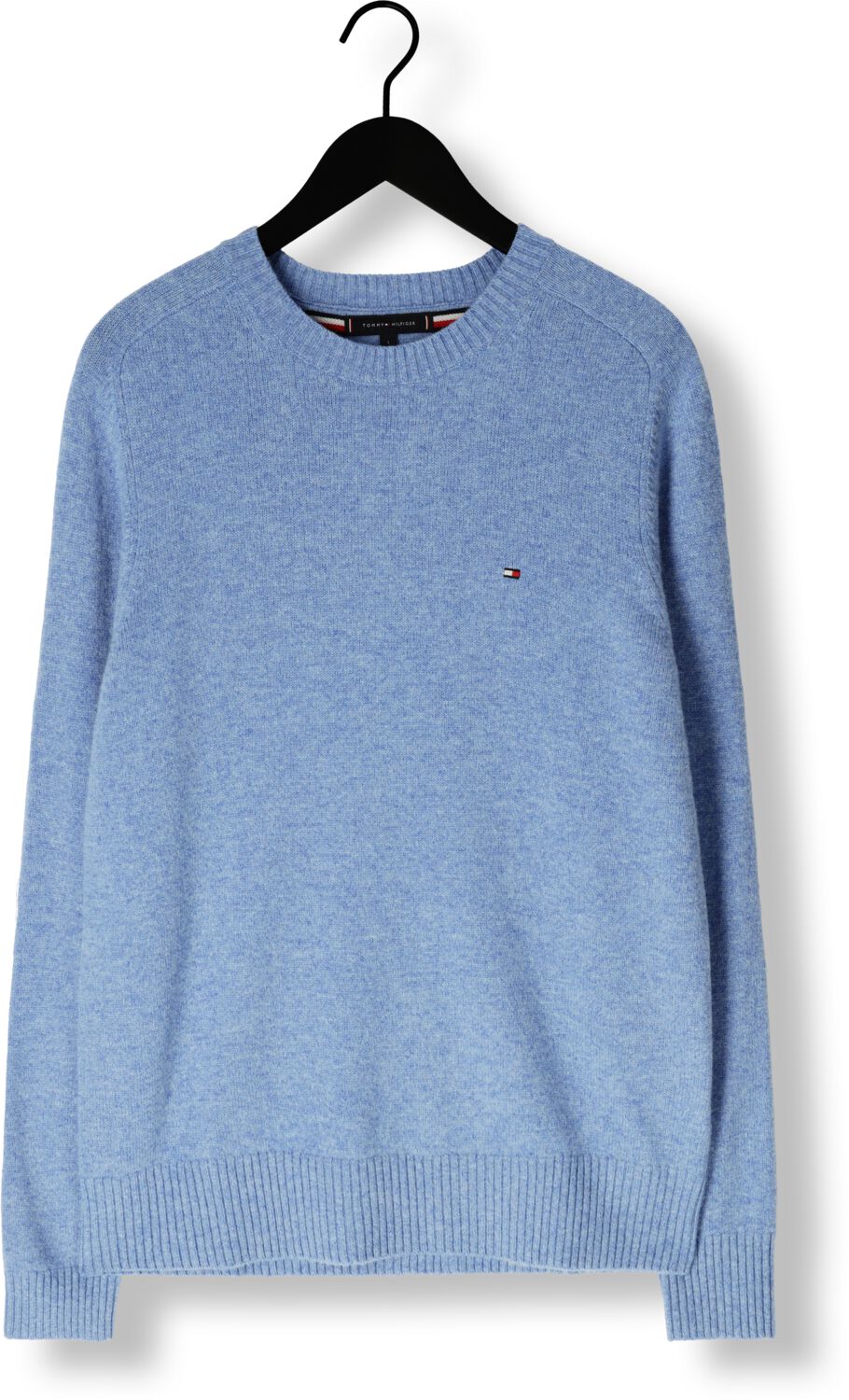TOMMY HILFIGER Heren Truien & Vesten Lambswool Crew Neck Blauw