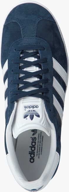 Blauwe ADIDAS Lage sneakers GAZELLE DAMES - large