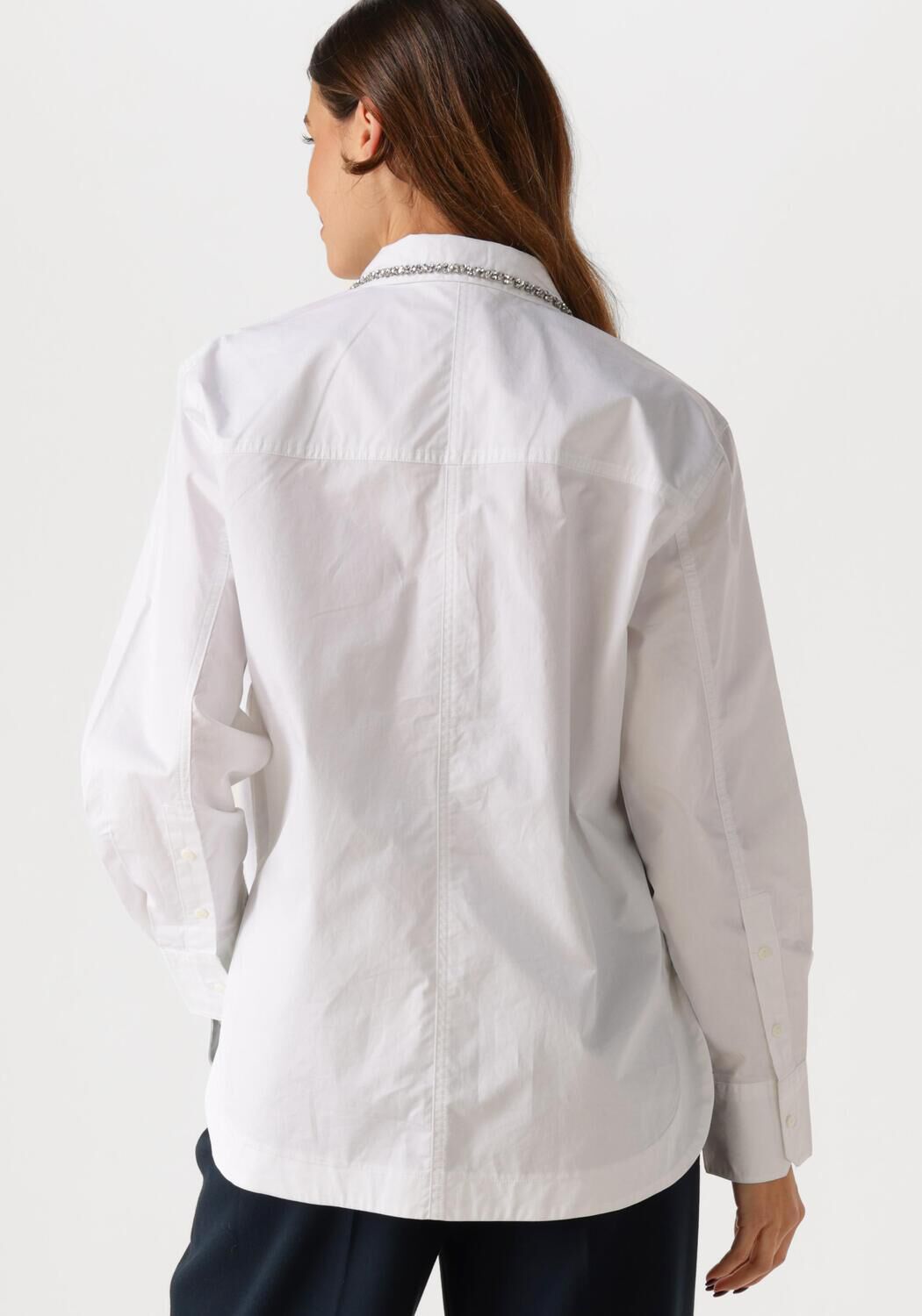 COPENHAGEN MUSE Dames Blouses Cmspika-shirt Wit