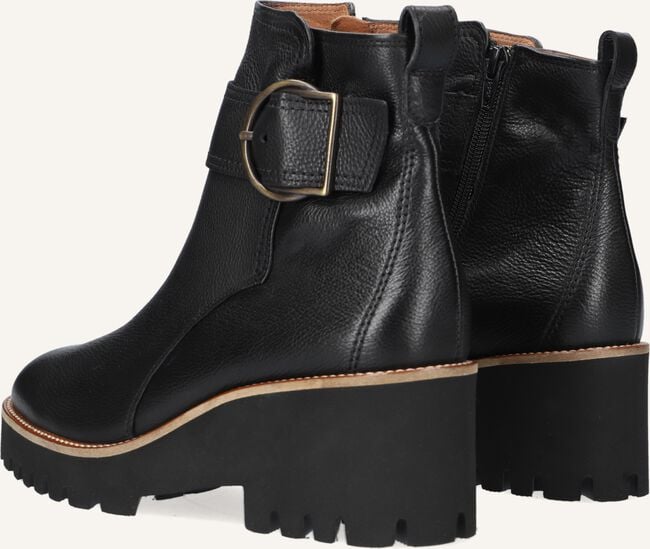 Zwarte PAUL GREEN Enkellaarsjes 9763 Zwarte PAUL GREEN Enkellaarsjes 9763 - large