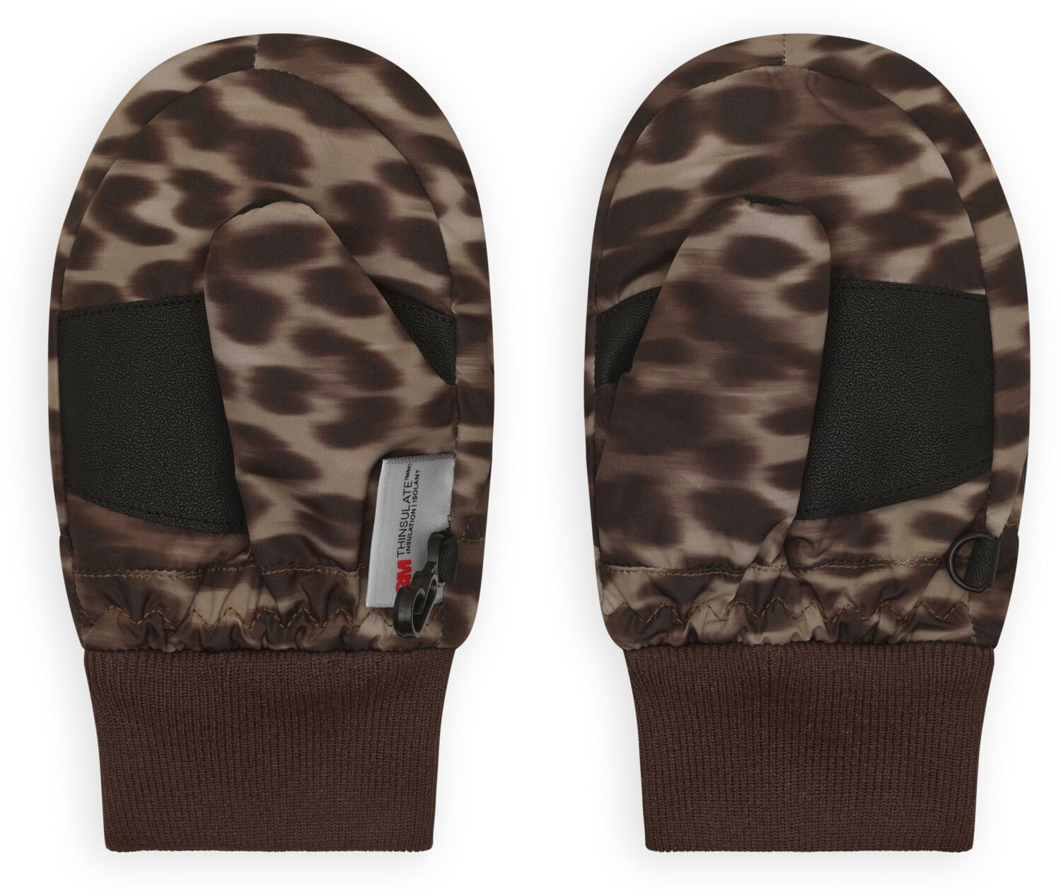 ENFANT Meisjes Handschoenen Mittens Aop Bruin-8Y