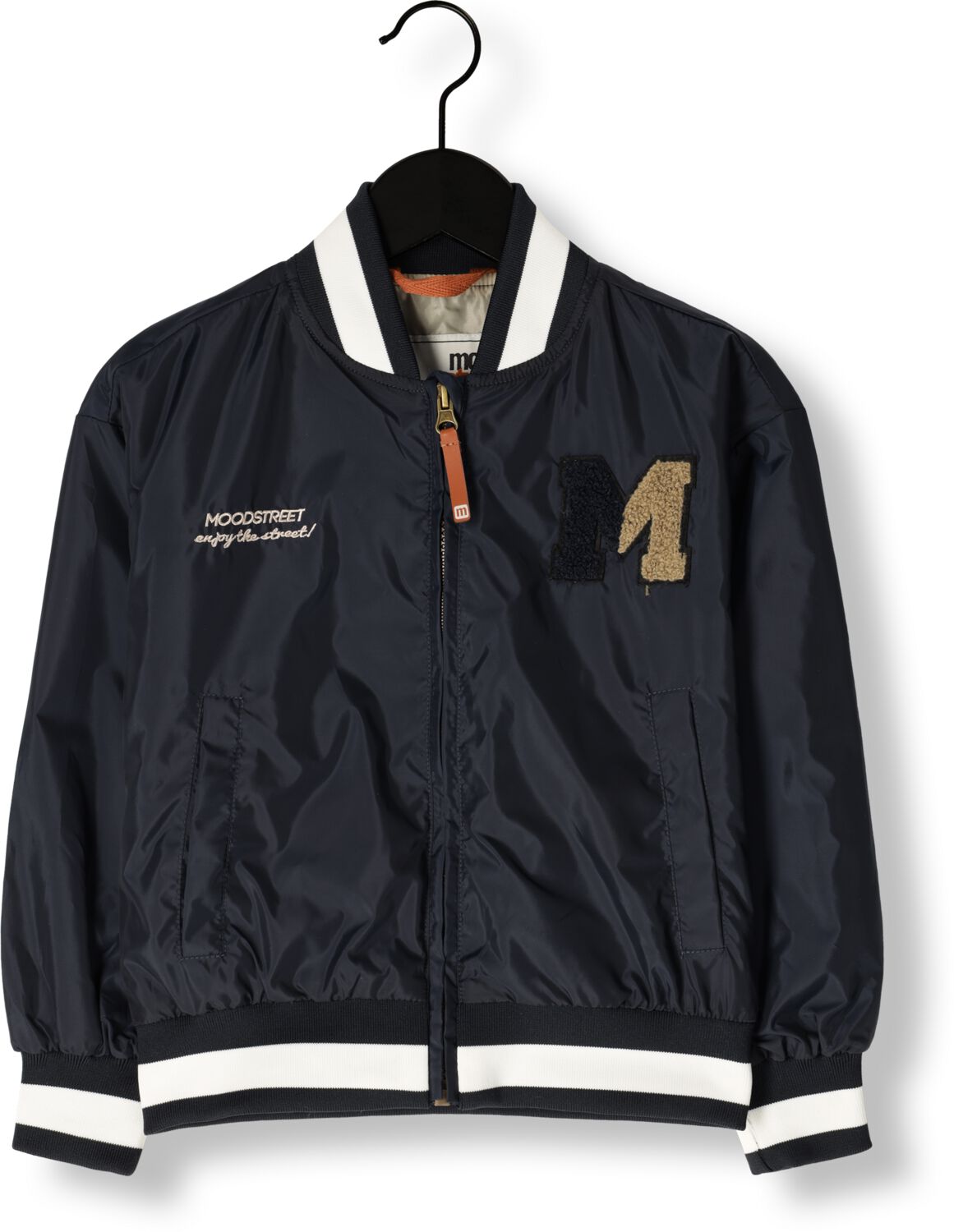 MOODSTREET Jongens Jassen Jonas Navy Bomber Donkerblauw