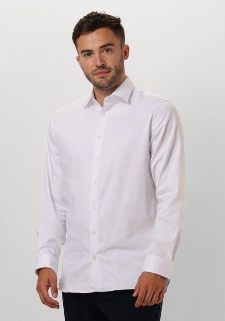 Witte SELECTED HOMME Klassiek overhemd SLHSLIM-PERFORMANCE SHIRT LS NOOS - large