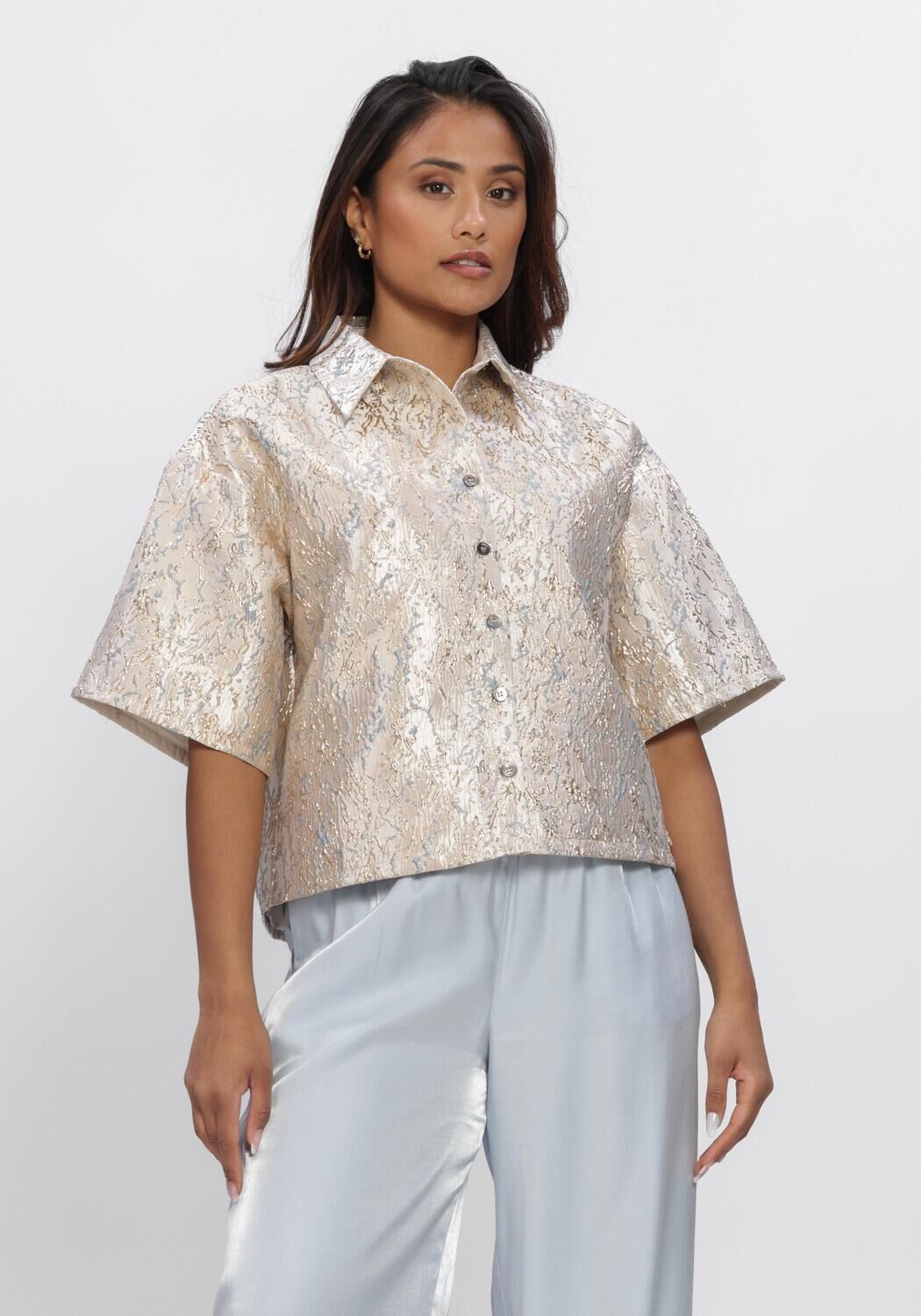 Gouden NUKUS Blouses LEENA BLOUSE - large