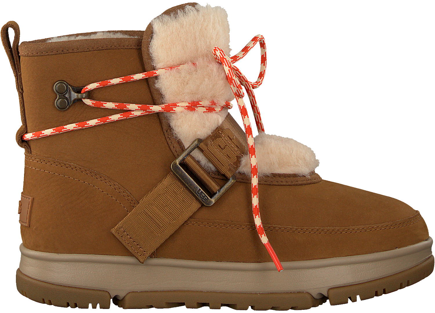 Bruine UGG Vachtlaarzen W CLASSIC WEATHER HIKER Bruine UGG Vachtlaarzen W CLASSIC WEATHER HIKER