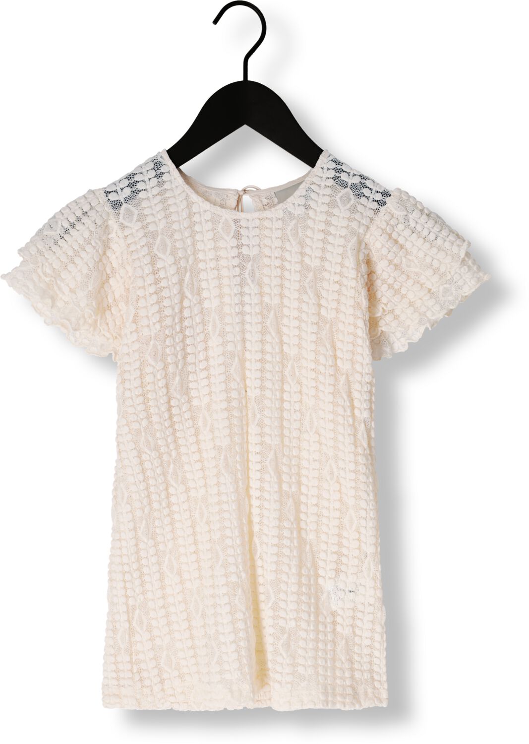 DANTE6 Dames Tops & T-shirts Marlowe Lace Volant Top Ecru