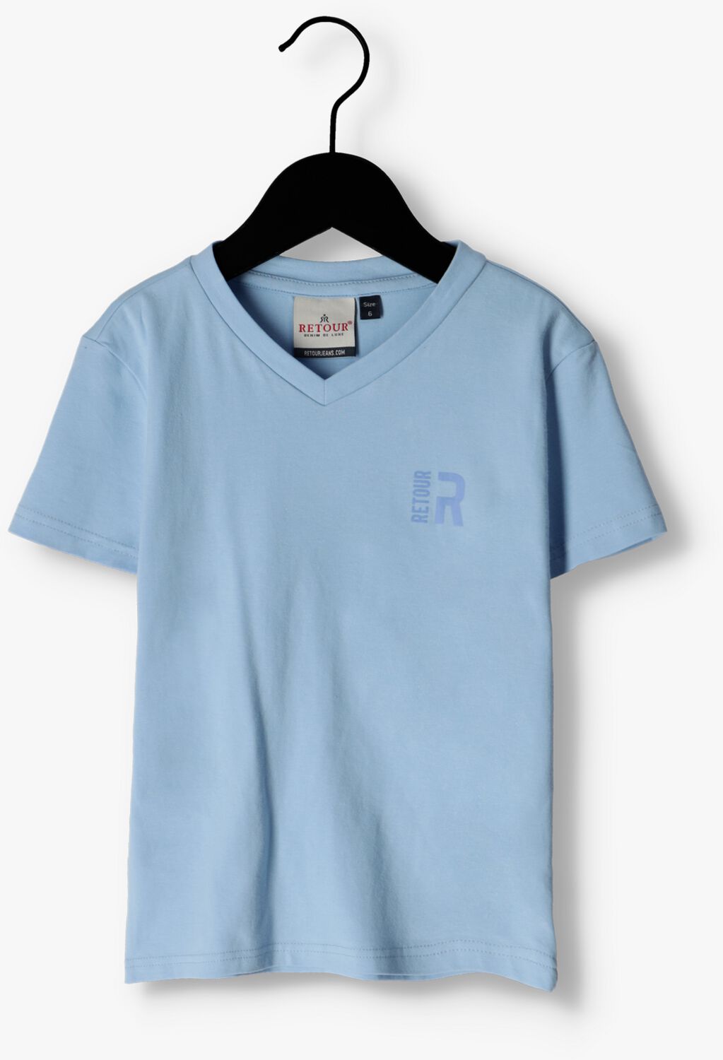 japon schelp uitspraak Lichtblauwe RETOUR T-shirt SEAN | Omoda