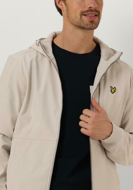 Beige LYLE & SCOTT Jack SOFTSHELL JACKET - large