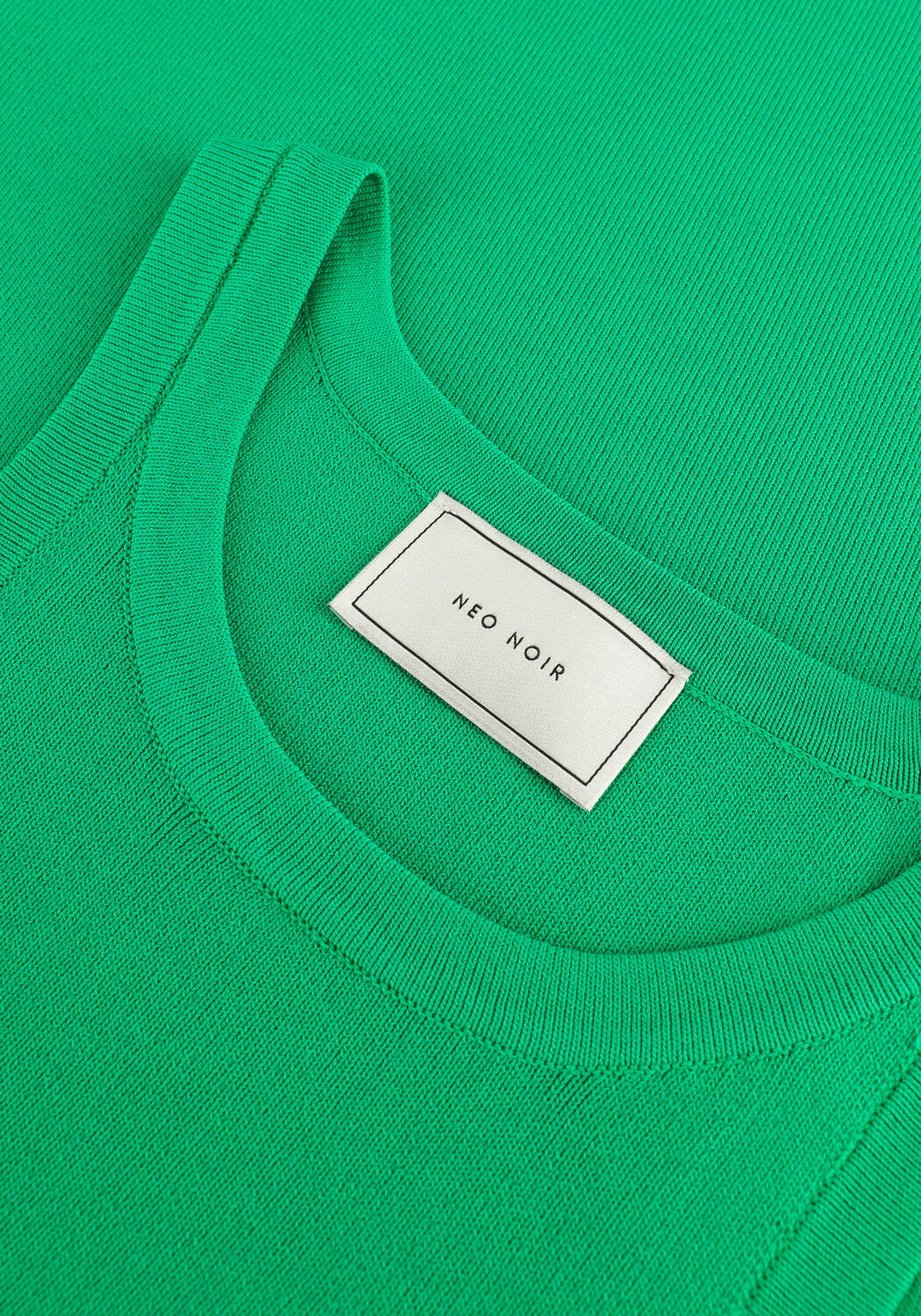 Groene NEO NOIR Top WILLY KNITTED TOP - large