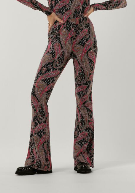 Roze COLOURFUL REBEL Flared broek PAISLEY PEACHED FLARE - large