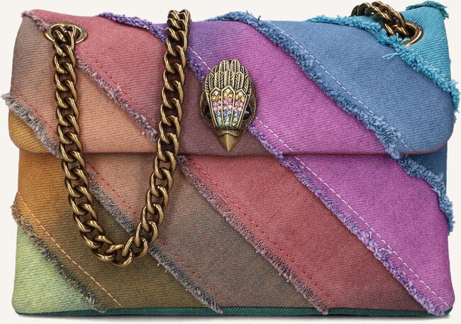 Multi KURT GEIGER LONDON Schoudertas DENIM MINI KENSINGTON L Multi KURT GEIGER LONDON Schoudertas DENIM MINI KENSINGTON L - large