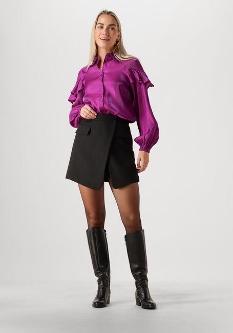 Paarse JANSEN AMSTERDAM Blouses SQ783 BLOUSE BLISS - large
