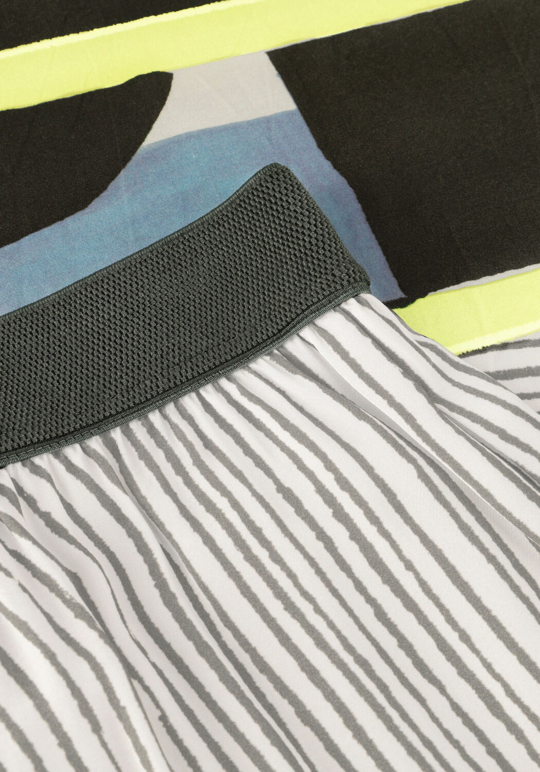 Groene CAROLINE BISS Wijde broek 1555 - large