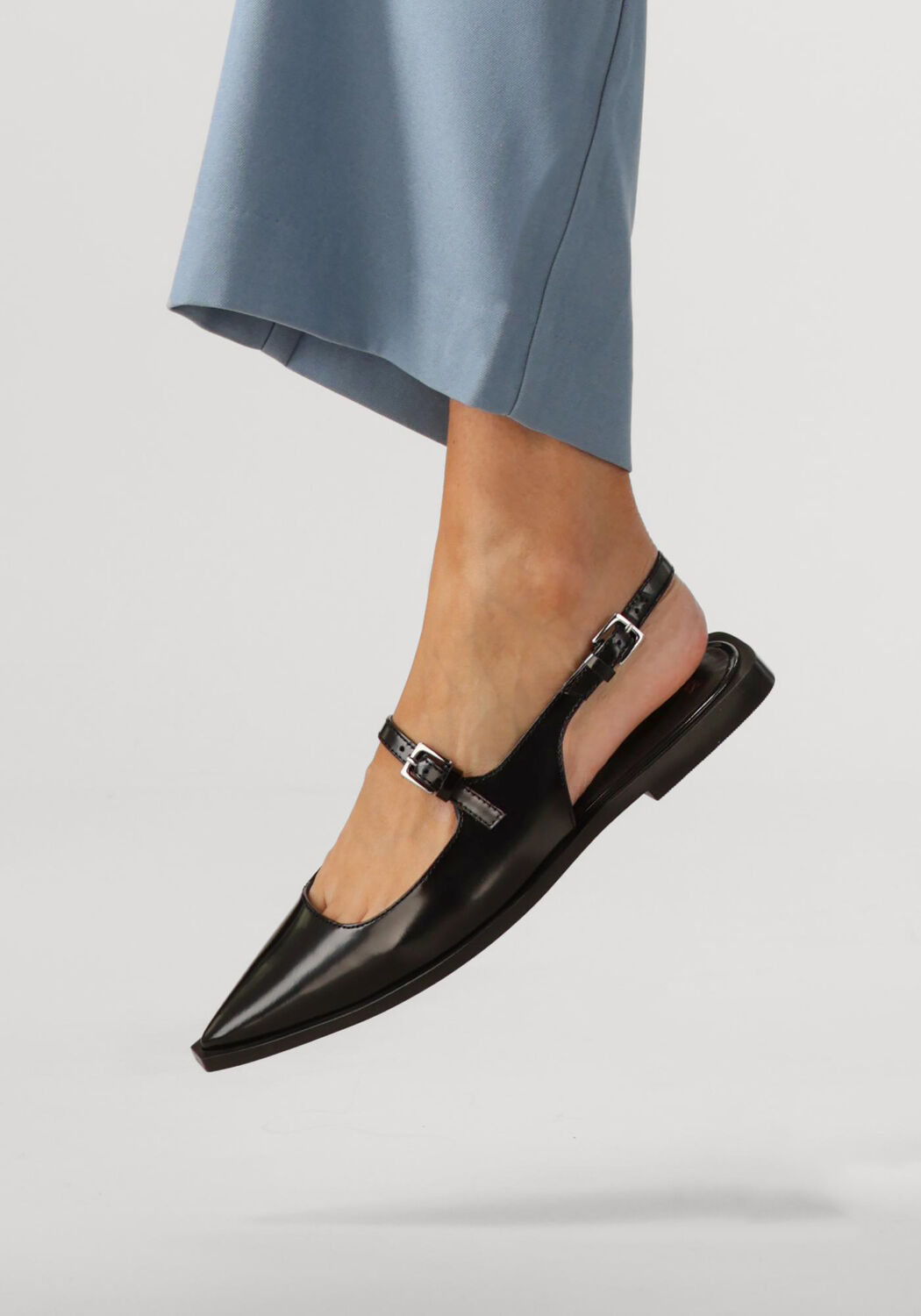 Zwarte BRONX Slingbacks LAUR-YNN - large