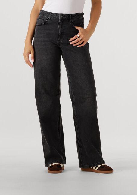 Zwarte MY ESSENTIAL WARDROBE Straight leg jeans 35 THE LOUIS 139 HIGH WIDE - large