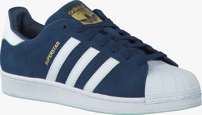 Superstar metallic heren blauw Clearance