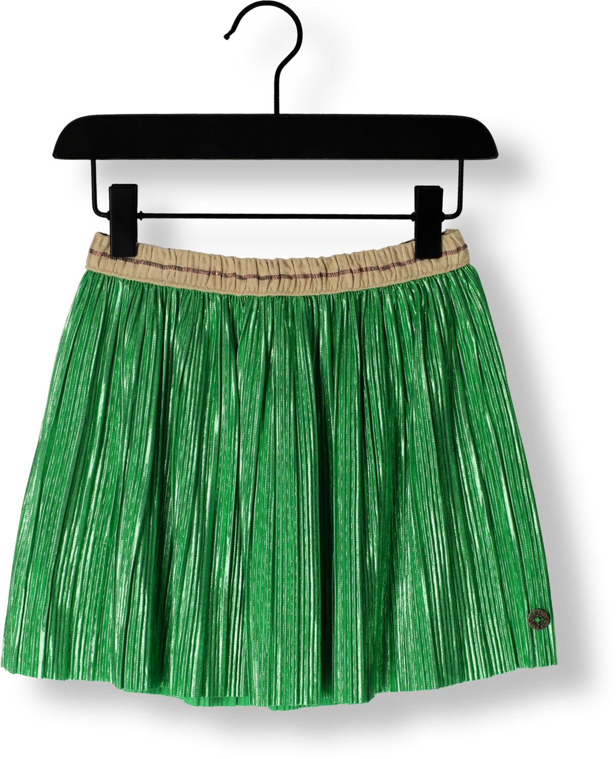 LIKE FLO Meisjes Rokken Metallic Plisse Skirt Groen