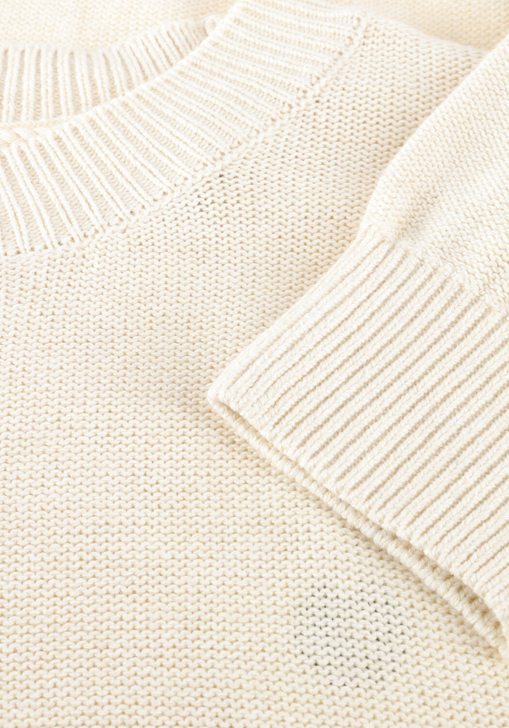 Beige ANERKJENDT Trui AKEBBE COTTON/SILK KNIT - large