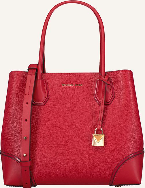 Rode MICHAEL KORS Handtas MD CENTER ZIP TOTE Rode MICHAEL KORS Handtas MD CENTER ZIP TOTE - large