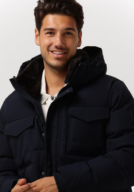 Donkerblauwe TOMMY HILFIGER Parka's UTILITY PARKA - large