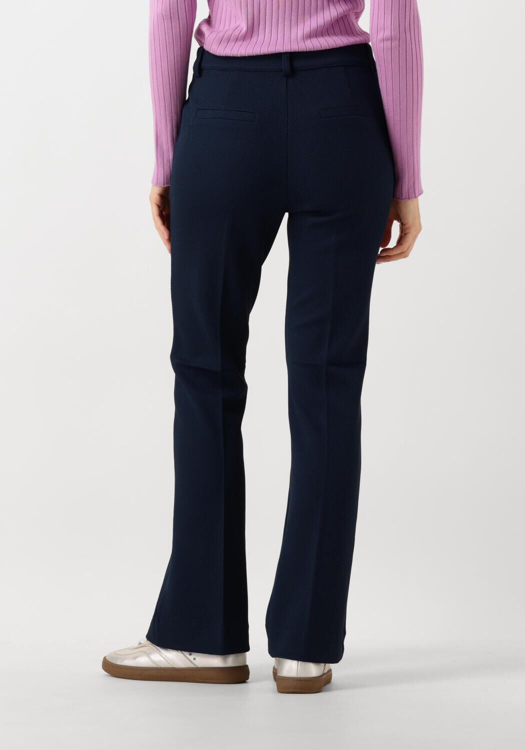 POM AMSTERDAM Dames Broeken Pants Liv Eternal Blue Blauw