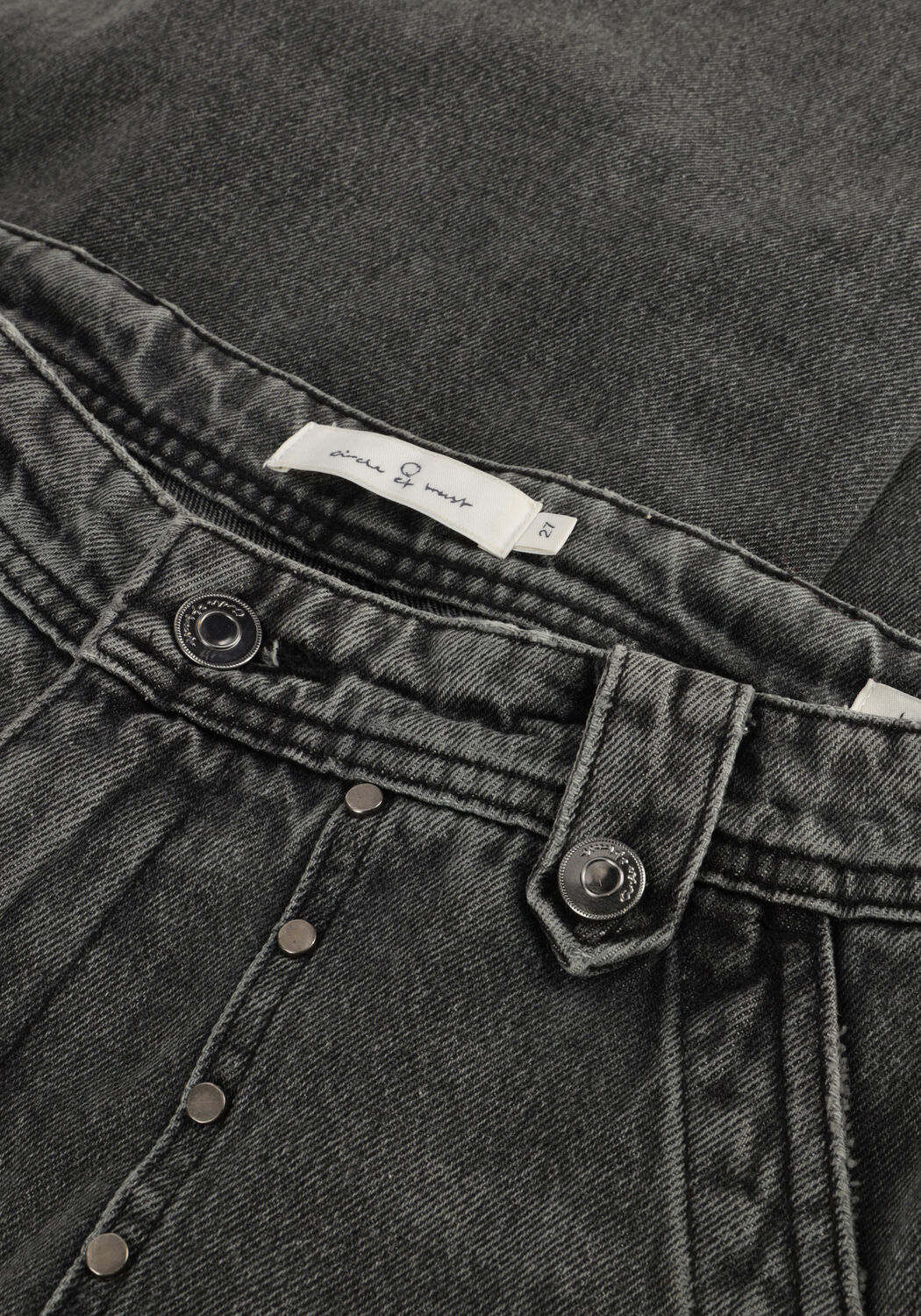 Grijze CIRCLE OF TRUST Straight leg jeans LOREN DNM 2 - large