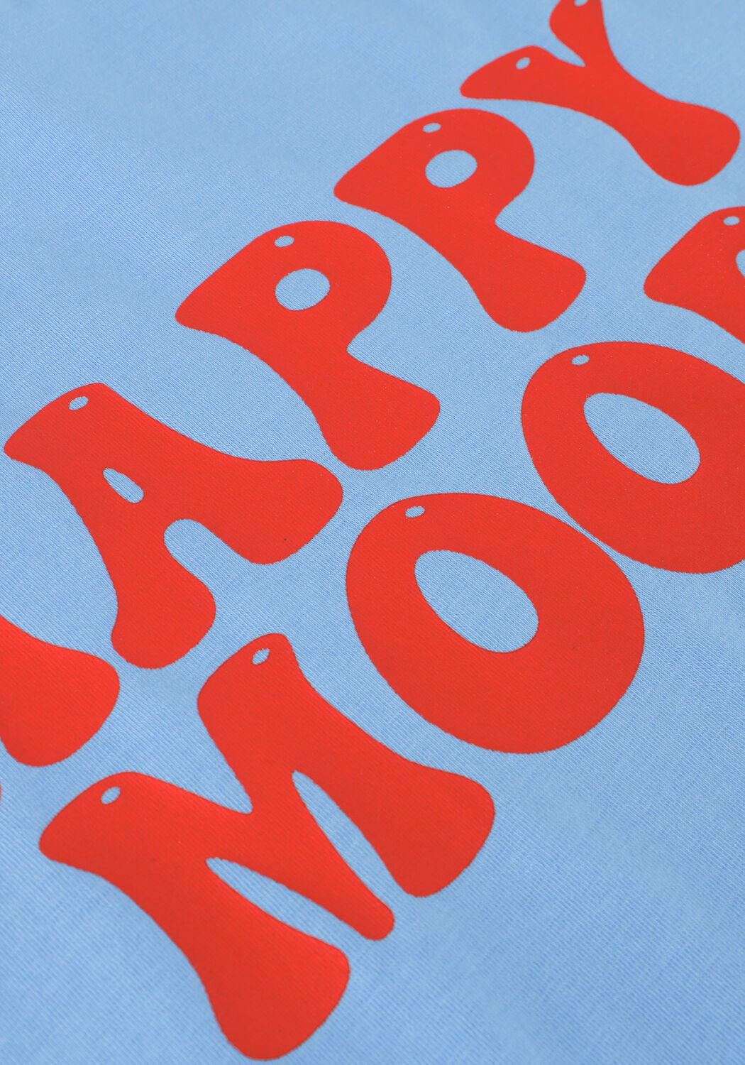 CARLIJNQ Jongens Polo's & T-shirts Basic Oversized T-shirt With Print Blauw
