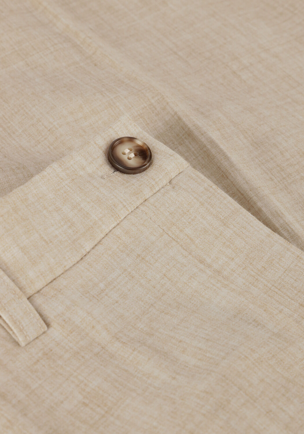 Ecru SIMPLE Pantalon WV-PL-MEL-24-1 - large