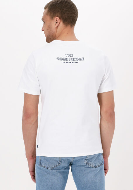 Gebroken wit THE GOODPEOPLE T-shirt TIPP - large