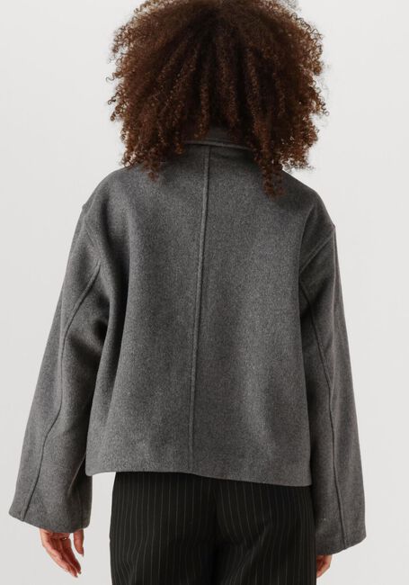 Grijze NEO NOIR Mantel HAMRA WOOL JACKET - large