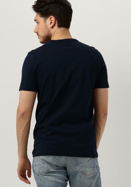 Donkergrijze CAST IRON T-shirt SHORT SLEEVE R-NECK ORGANIC COTTON SLUB ESSENTIAL - large