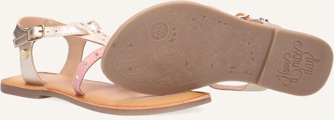 Gouden GIOSEPPO Platte sandalen VIRE Gouden GIOSEPPO Platte sandalen VIRE - large