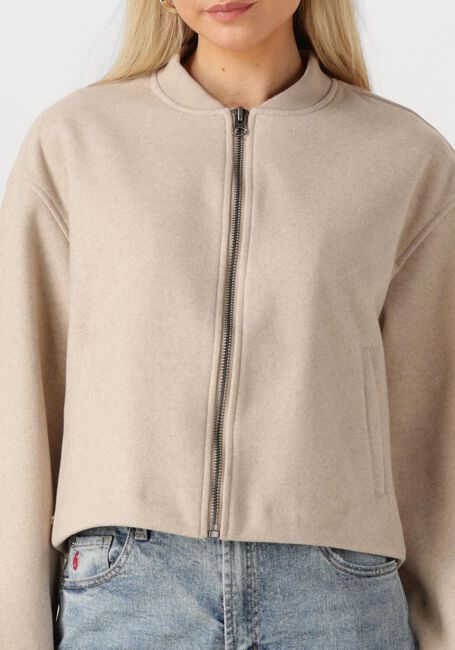 Beige WITHBLACK Jack WBLBRIELLA BOMBER JACKET - large