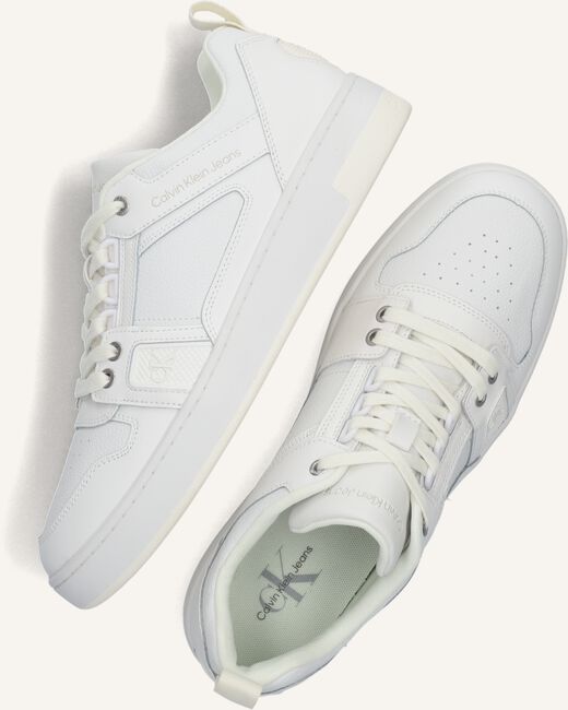 Witte CALVIN KLEIN Lage sneakers BASKET CUPSOLE R INSERT Witte CALVIN KLEIN Lage sneakers BASKET CUPSOLE R INSERT - large