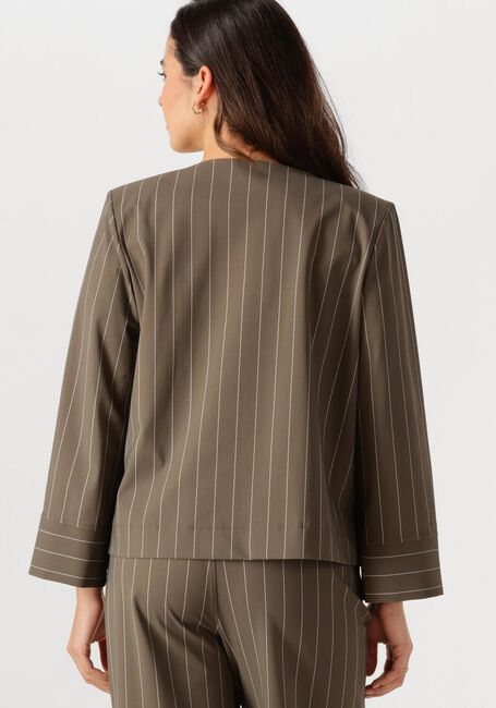 Olijf STUDIO ANNELOES Top Cilou stripe top - large